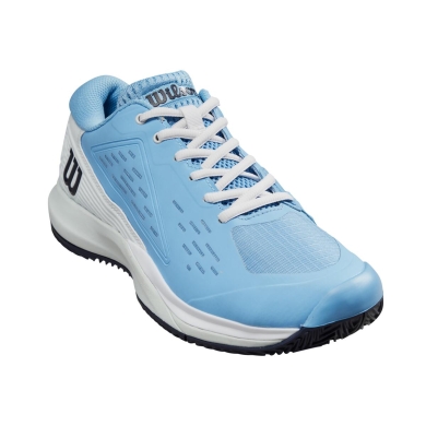 Wilson Tennis Shoes Rush Pro Ace Clay/Court 2024 Light Blue/White Ladies